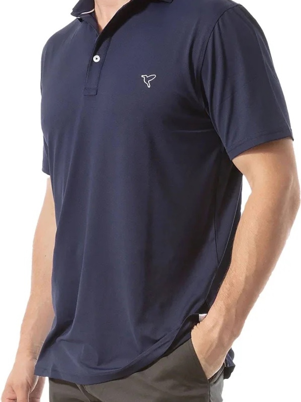 Birddogs Galileo Ravioli Polo Shirt in Navy